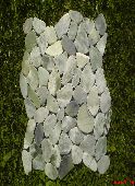 Naravni kamen RF White flat mosaic 30cmx30cm 1m2, rf white mosaic tile flat,naravni kamen,naravne ploščice,eko kamen